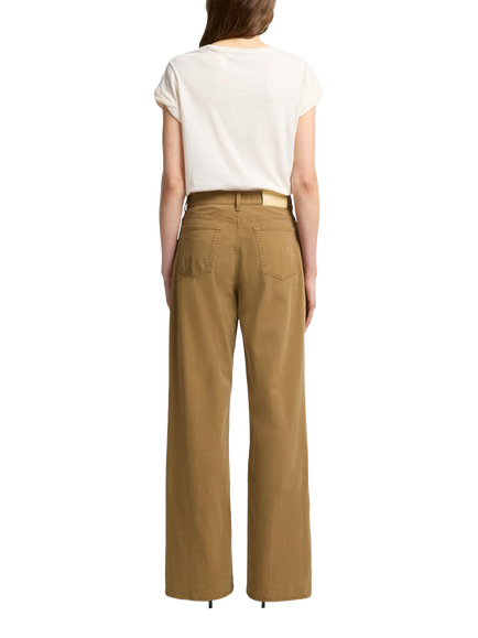 7 For All Mankind Lotta Wide Leg Jeans, Twill Sand Storm - view 2, Twill Sand Storm