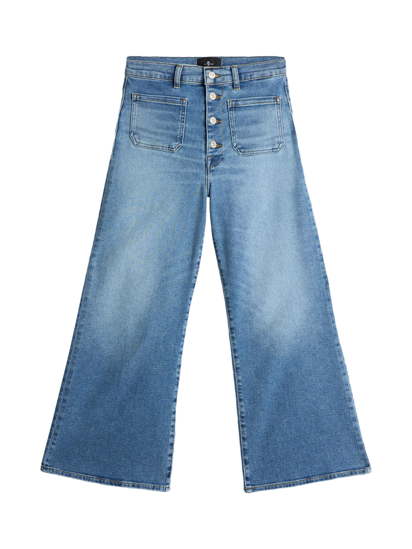 Product image 4 of 6, which shows 7 For All Mankind Jo Ultra High Rise Jeans, Fancy, 26