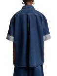 7 For All Mankind Nina Short Sleeve Overshirt, Artifact