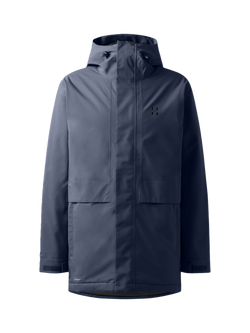 Haglöfs Salix Mimic II Parka Jacket, Tarn Blue, Tarn Blue
