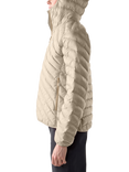 Haglöfs Women's Sarna Mimic 2 Hooded Jacket, Chalk Beige