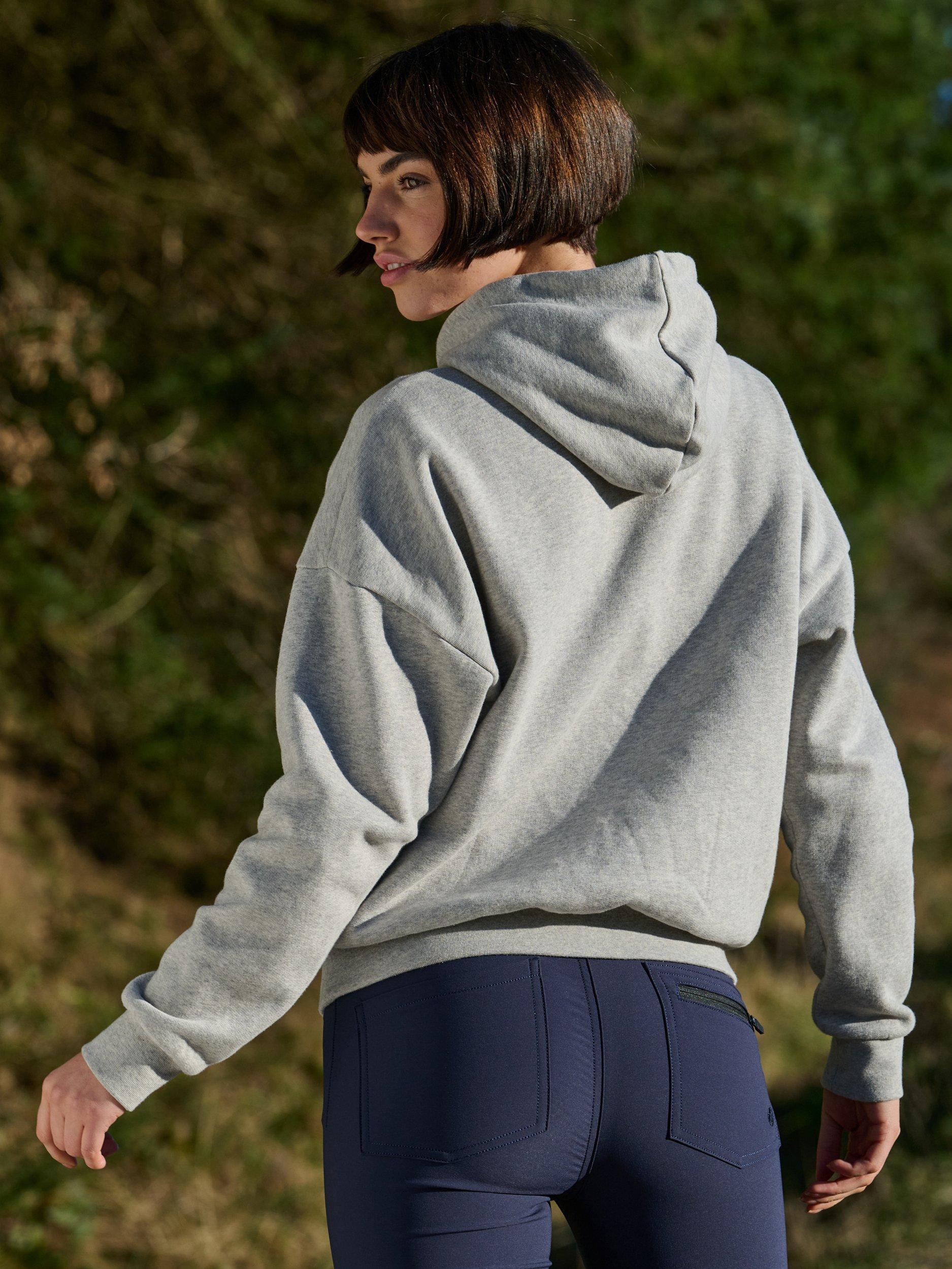 Product image 3 of 5, which shows ACAI Retreat Logo Hoodie, Grey Marl, 6-8