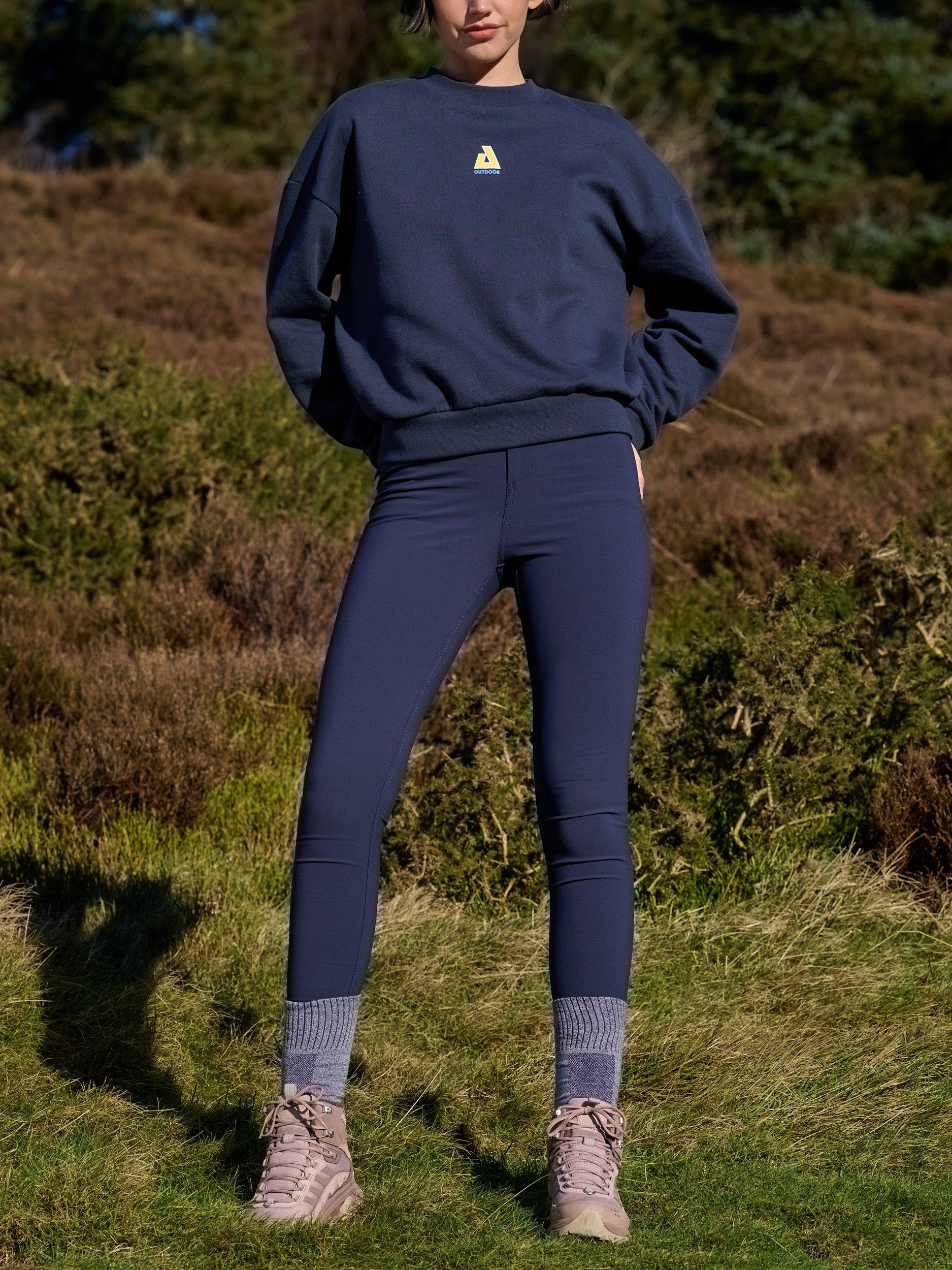 Product image 5 of 6, which shows ACAI Retreat Logo Sweatshirt, Deep Navy, 6-8