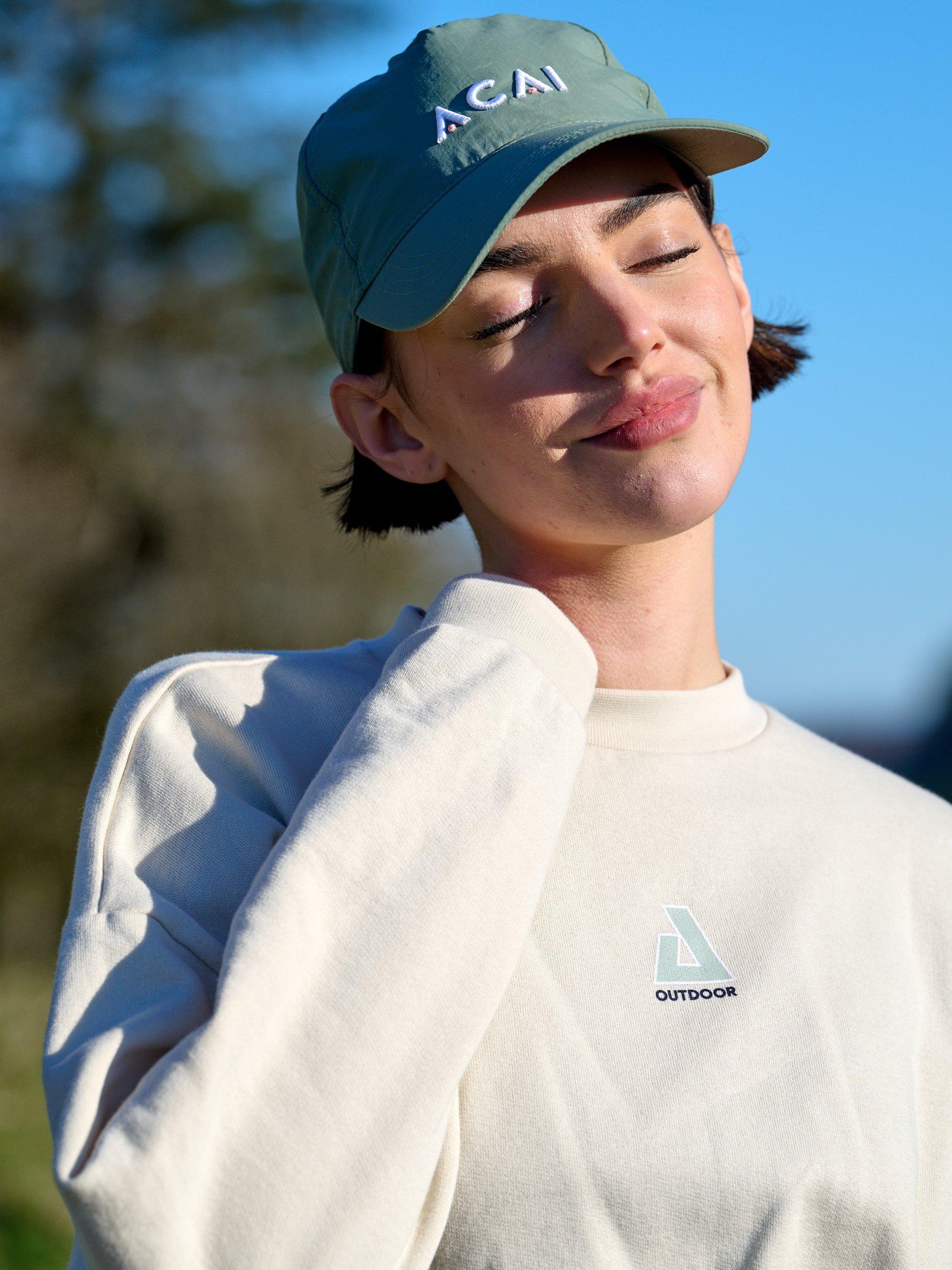 Product image 2 of 6, which shows ACAI Retreat Logo Sweatshirt, Oatmeal, 6-8