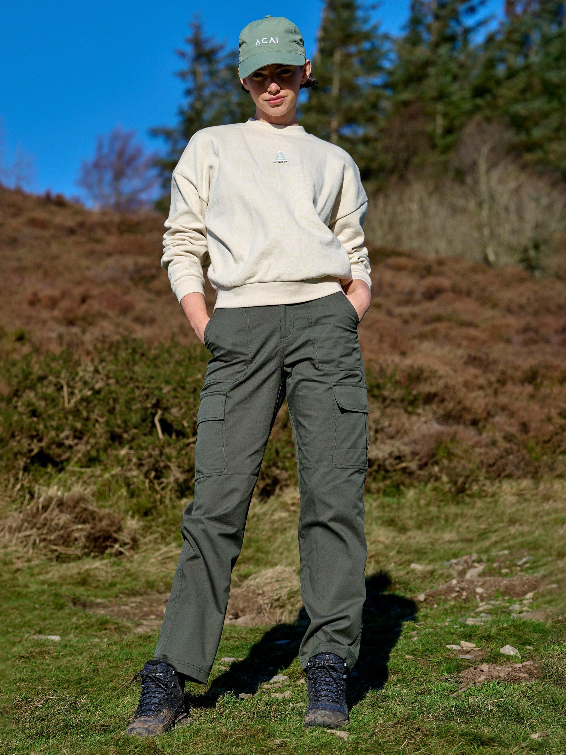Product image 3 of 6, which shows ACAI Retreat Logo Sweatshirt, Oatmeal, 6-8