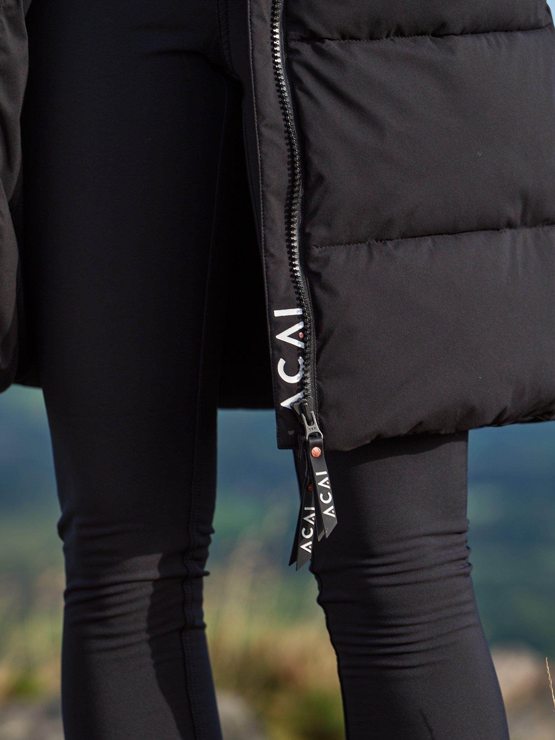 Product image 4 of 4, which shows ACAI Envelop Longline Gilet, Black, 6