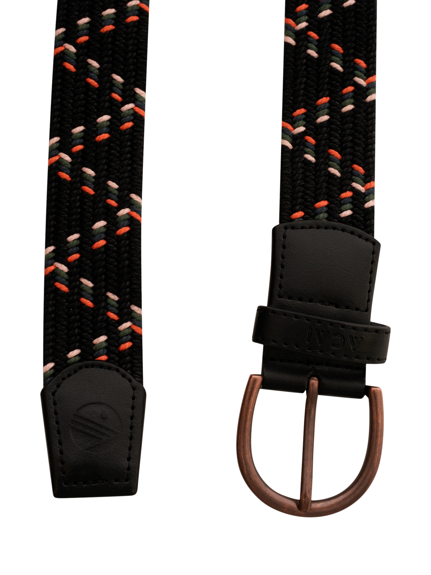 Product image 2 of 2, which shows ACAI Outdoor Braided Belt, Black, S