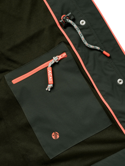 ACAI Women's River Waterproof Jacket, Deep Khaki - view 2, Deep Khaki