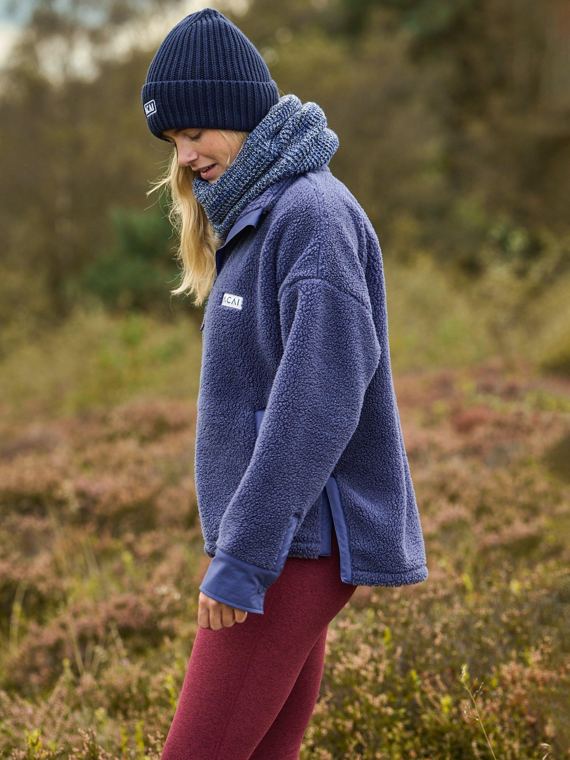 Product image 3 of 7, which shows ACAI On The Go Sherpa Fleece, Nightshadow Blue, 6