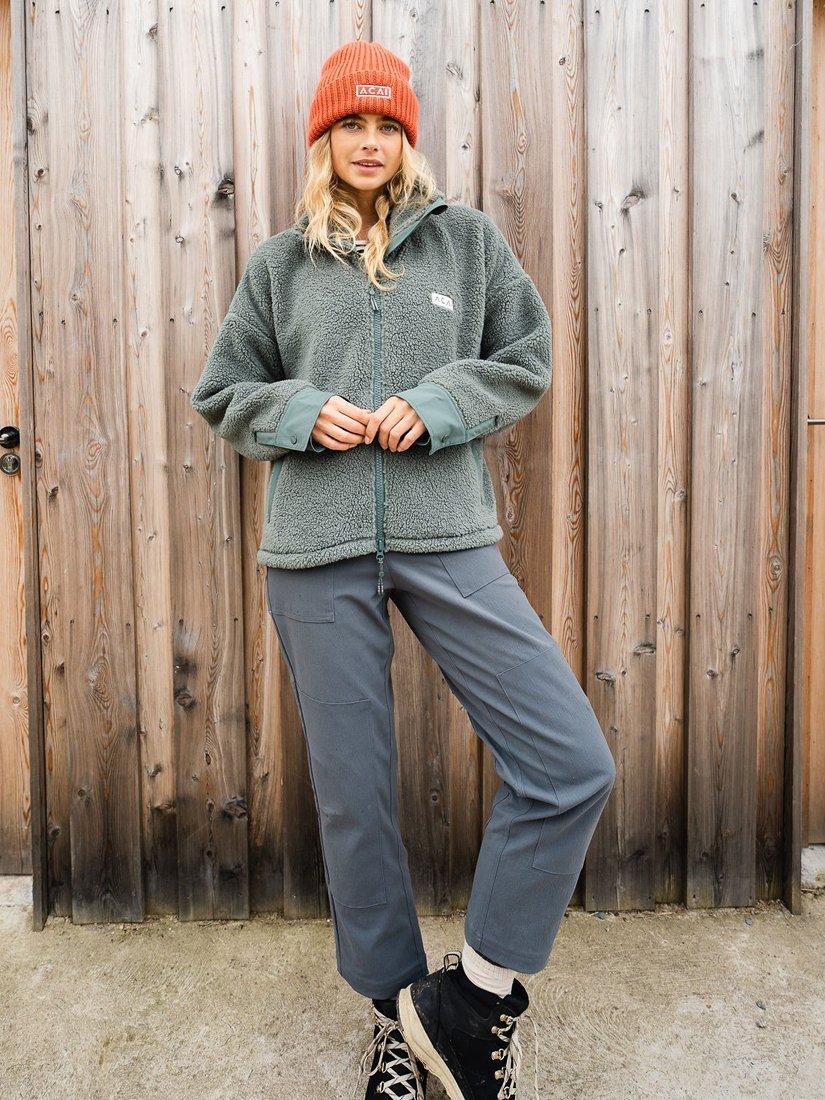Product image 3 of 5, which shows ACAI On The Go Sherpa Fleece, Laurel, 6
