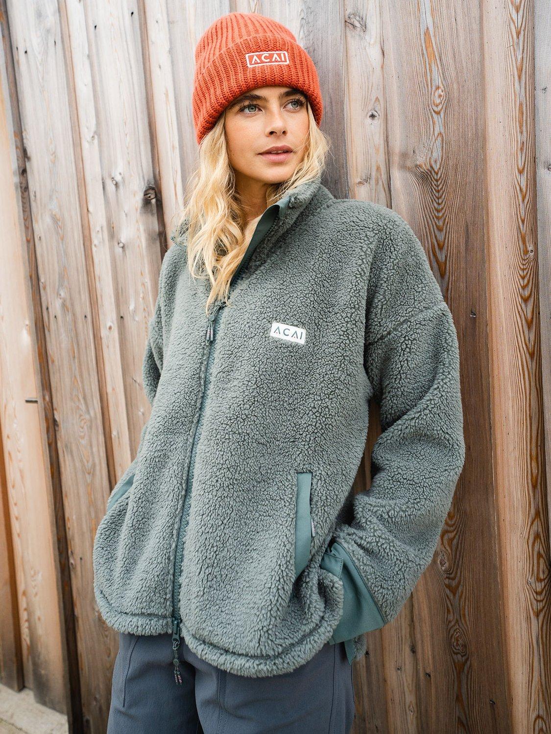Product image 4 of 5, which shows ACAI On The Go Sherpa Fleece, Laurel, 6