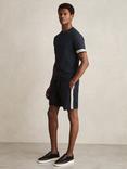 Reiss Phoenix Sweat Shorts, Navy