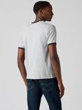 Levi's Regular Fit Retro Ringer Graphic T-Shirt, Grey