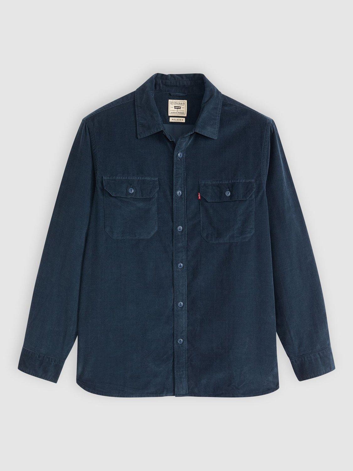 Levi's Jackson Regular Fit Corduroy Shirt, Zodiac Blue