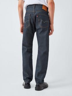 Levi's 501 Straight Fit Jeans, Hudson Selvedge - view 2, Hudson Selvedge