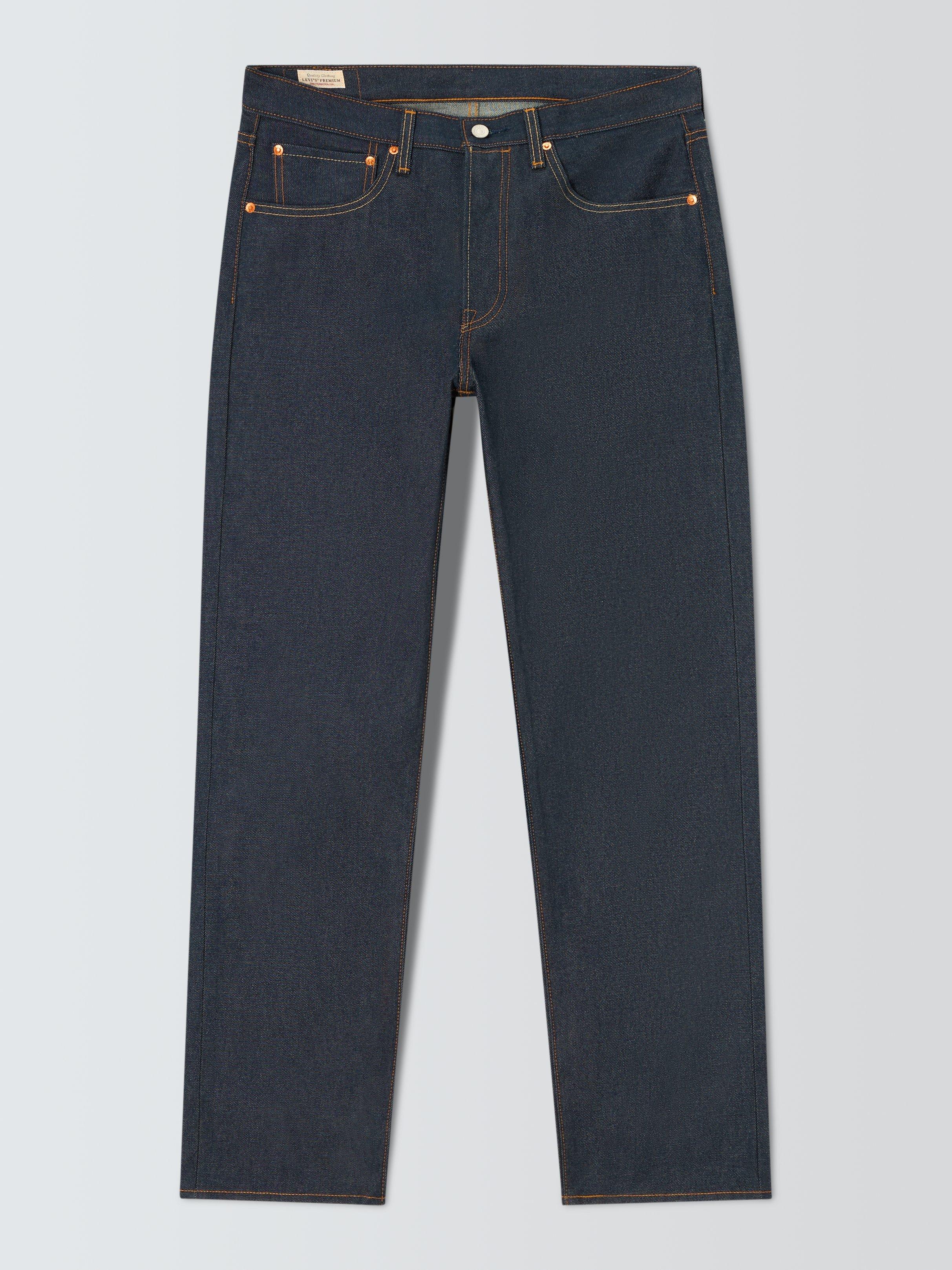 Product image 4 of 6, which shows Levi's 501 Straight Fit Jeans, Hudson Selvedge, 30S