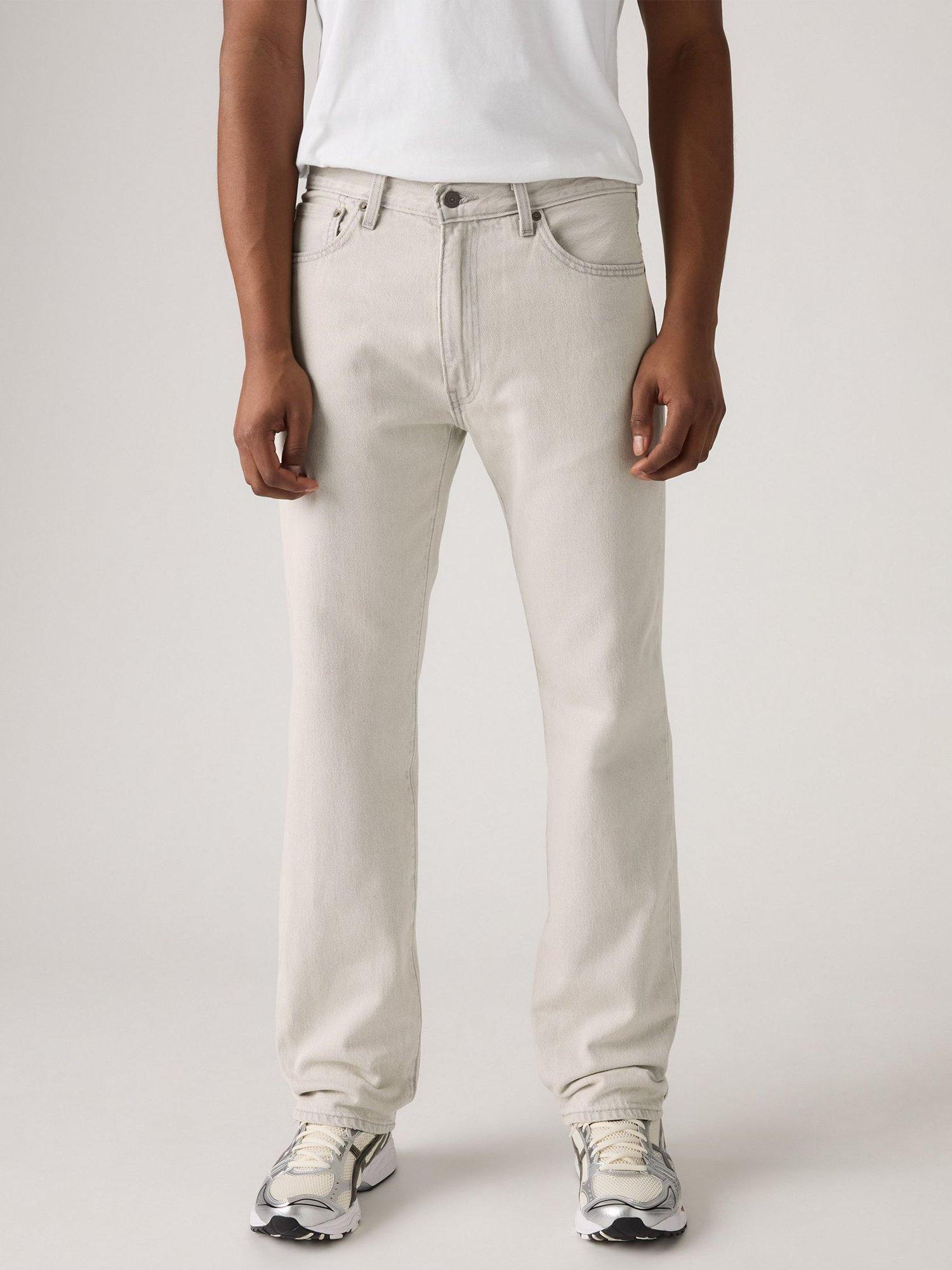 Product image 4 of 5, which shows Levi's 555 Cotton Relaxed Straight Slim Denim Jeans, Just A Local, 36R