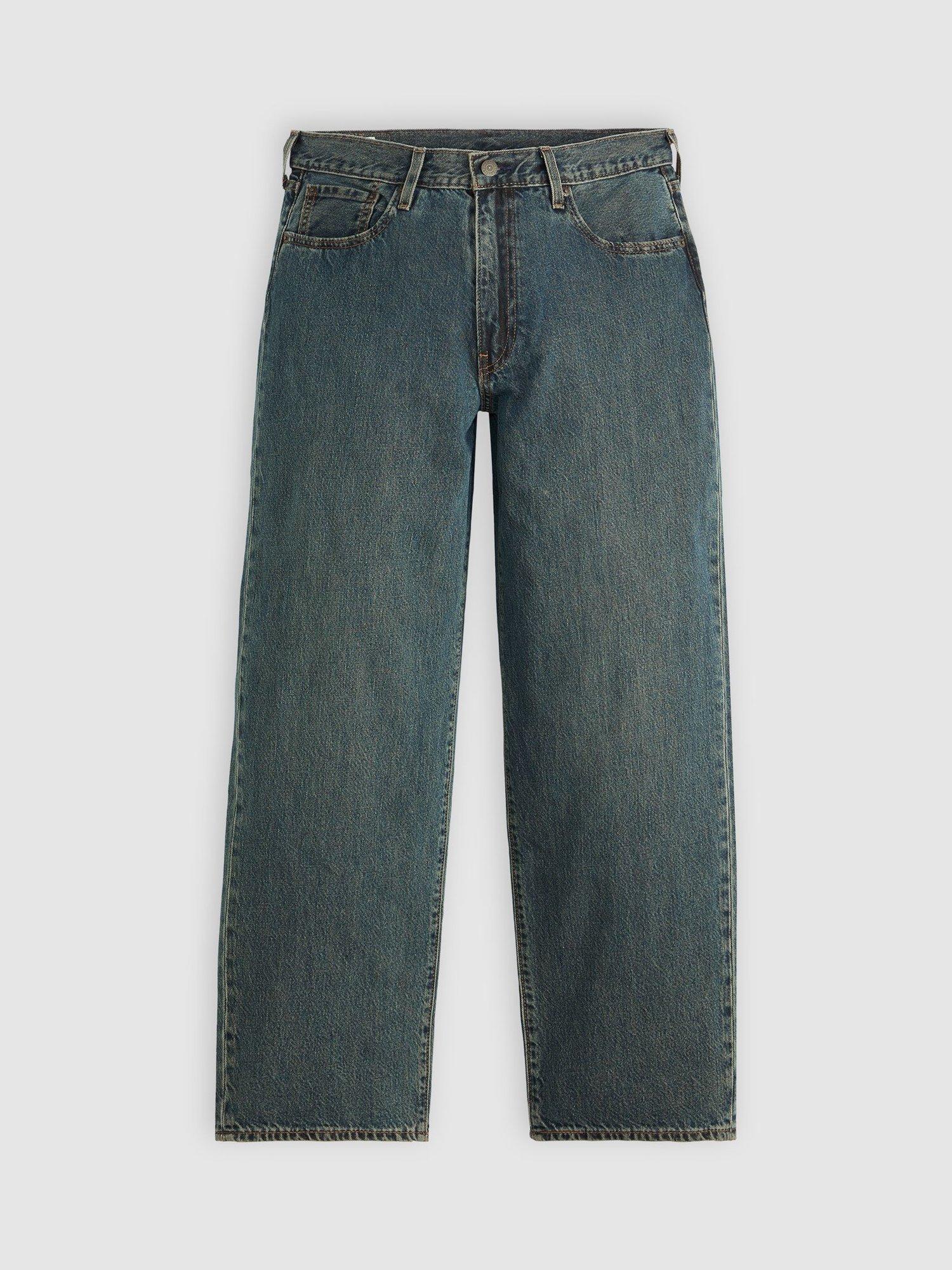 Product image 5 of 6, which shows Levi's 578 Cotton Baggy Denim Jeans, Blue, 30S