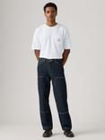Levi's 568 Cotton Loose Straight Double Knee Carpenter Slim Denim Jeans