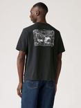 Levi's Relaxed Short Sleeve Crew Neck Cotton T-Shirt, Eagle Buckle
