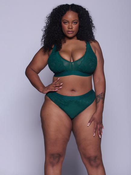 Lemonade Dolls Synergy Fuller Cup Bra, Forest Green, Forest Green
