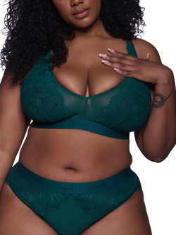 Lemonade Dolls Synergy Fuller Cup Bra, Forest Green - view 2, Forest Green