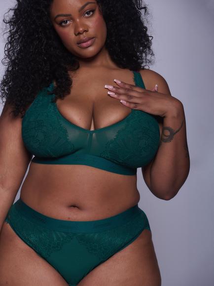 Lemonade Dolls Synergy Fuller Cup Bra, Forest Green - view 2, Forest Green
