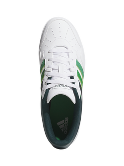 adidas Hoops 4.0 Trainers - view 2, White, Green