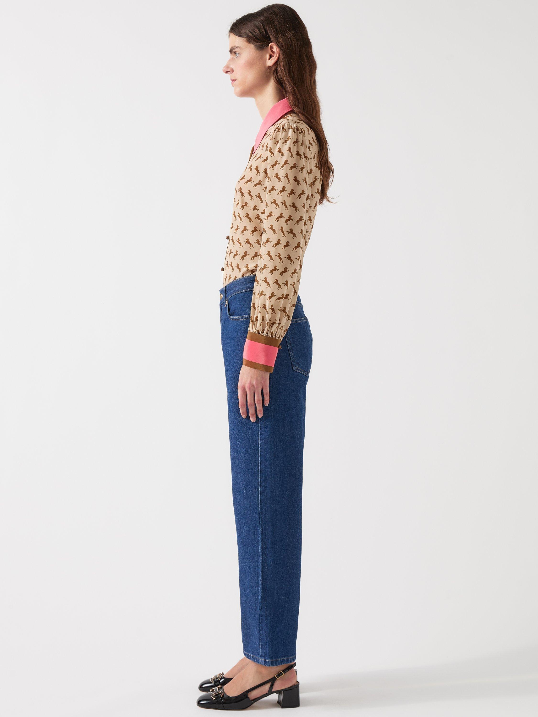 Product image 2 of 5, which shows L.K.Bennett Sonya Blouse, Multi, 10