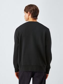 Kin Crew Neck Cotton Blend Sweatshirt, Black - view 2, Black