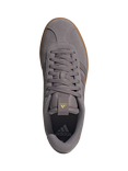 adidas VL Court Leather Lace Up Trainers, Grey