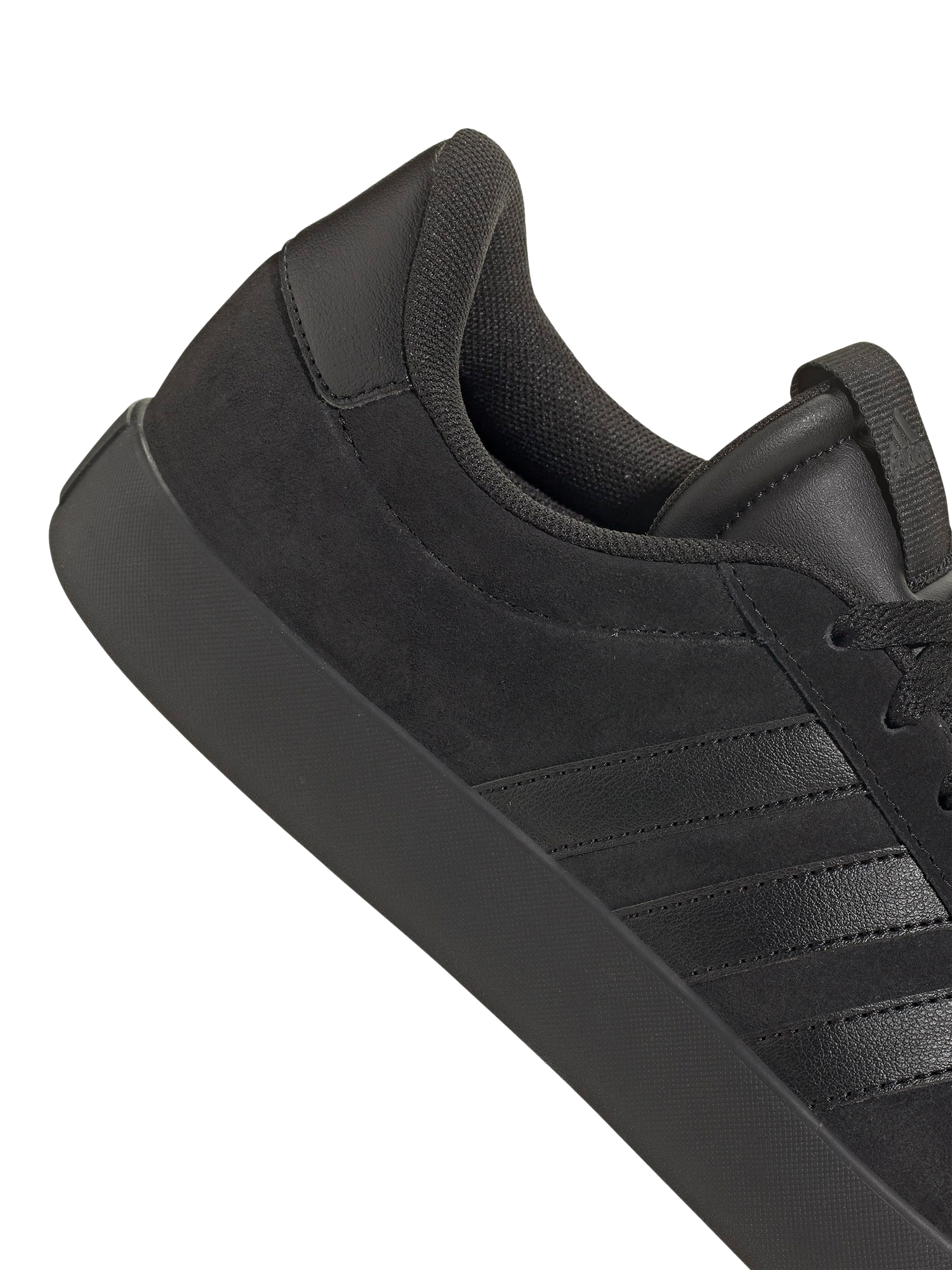 Product image 3 of 4, which shows adidas VL Court Trainers, Black, 7