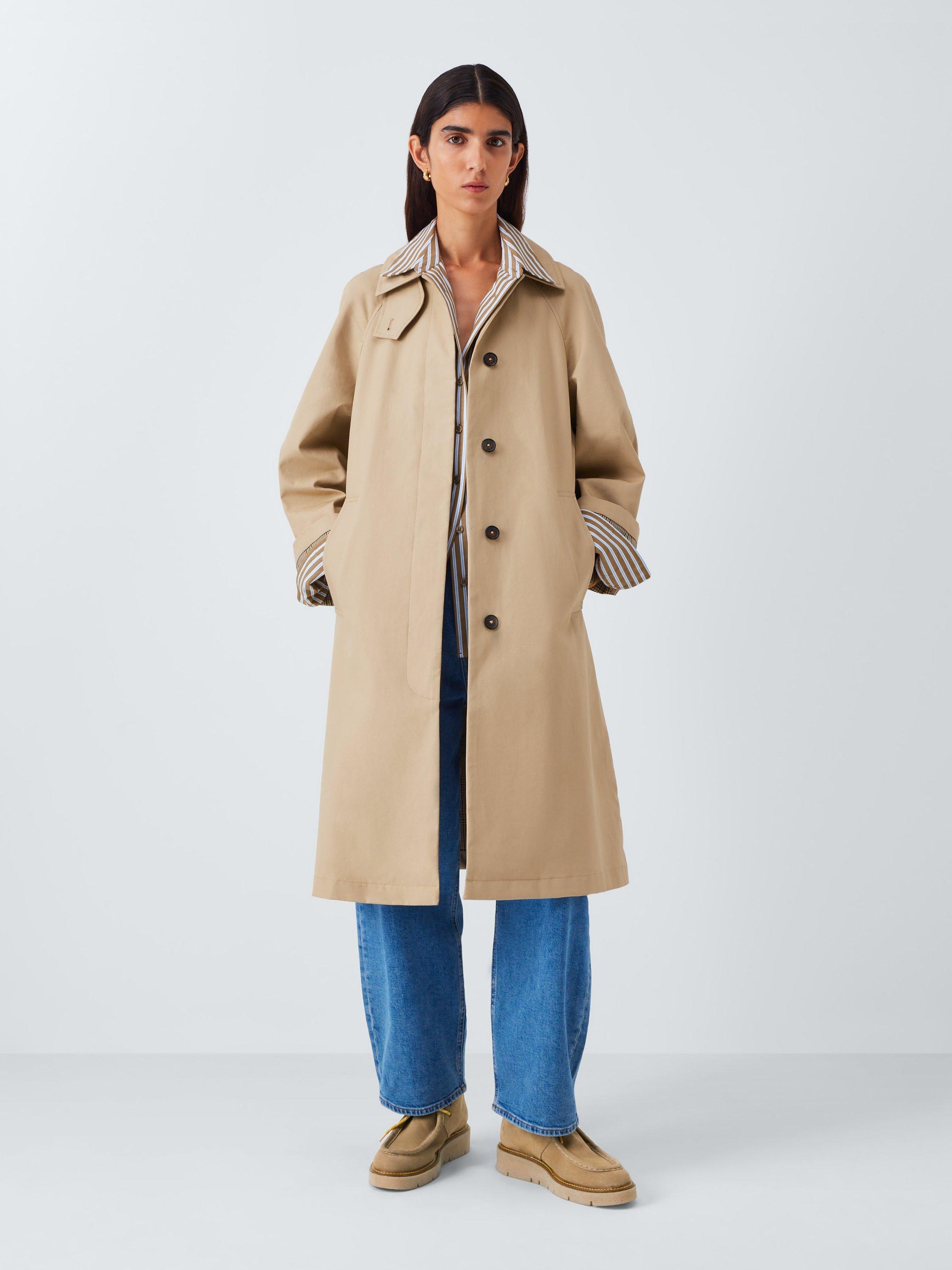Product image 6 of 6, which shows John Lewis Palfrey Suede Cropped Lace Up Wallaby Desert Boots, Beige, 3