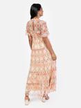 Anaya With Love Floral Sequin Midaxi Dress, Geo Print