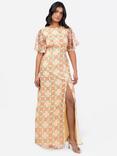 Anaya With Love Geometric Floral Maxi Dress, Geo Print
