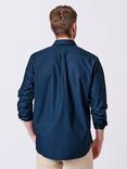 Aubin Chase Cotton Shirt, Navy