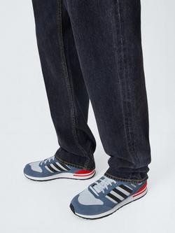 adidas Run 80s Trainers, Blue - view 2, Blue