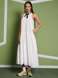 GHOSPELL Nicola Oversized Midi Dress, White