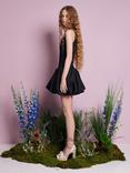 Sister Jane Meadowlark Drop Waist Mini Dress, Black