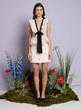 Sister Jane Haven Sleeveless Ruffle Top, Cream