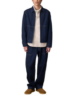 Gramicci Zip Front Denim Jacket, Indigo