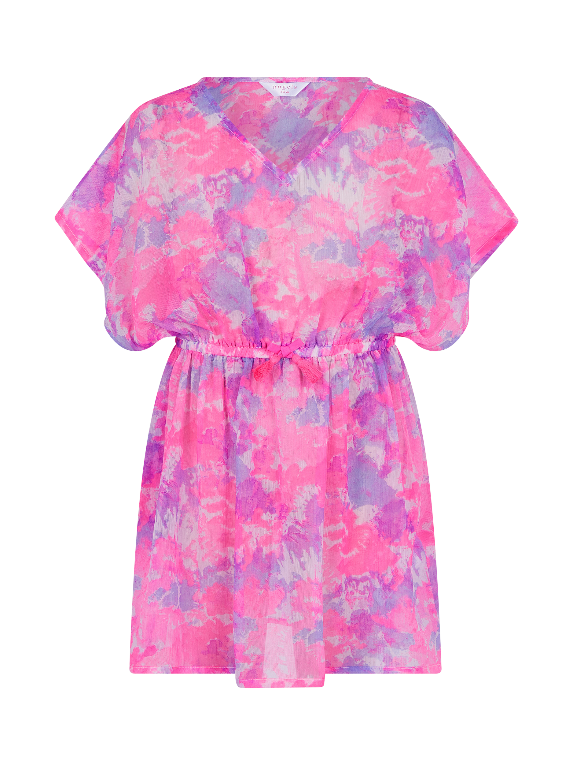 Angels by Accessorize Kids' Tie Dye Kaftan, Multi