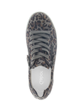 Gabor Dolly Chunky Lace Up Suede Leather Blend Trainers