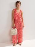 Phase Eight Loren Wide Leg Jumpsuit, Pink