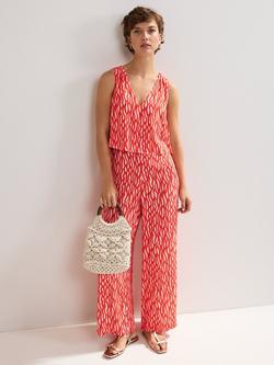 Phase Eight Loren Wide Leg Jumpsuit, Pink, Pink