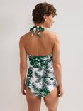 Phase Eight Palm Print Tankini Bottoms, Ivory