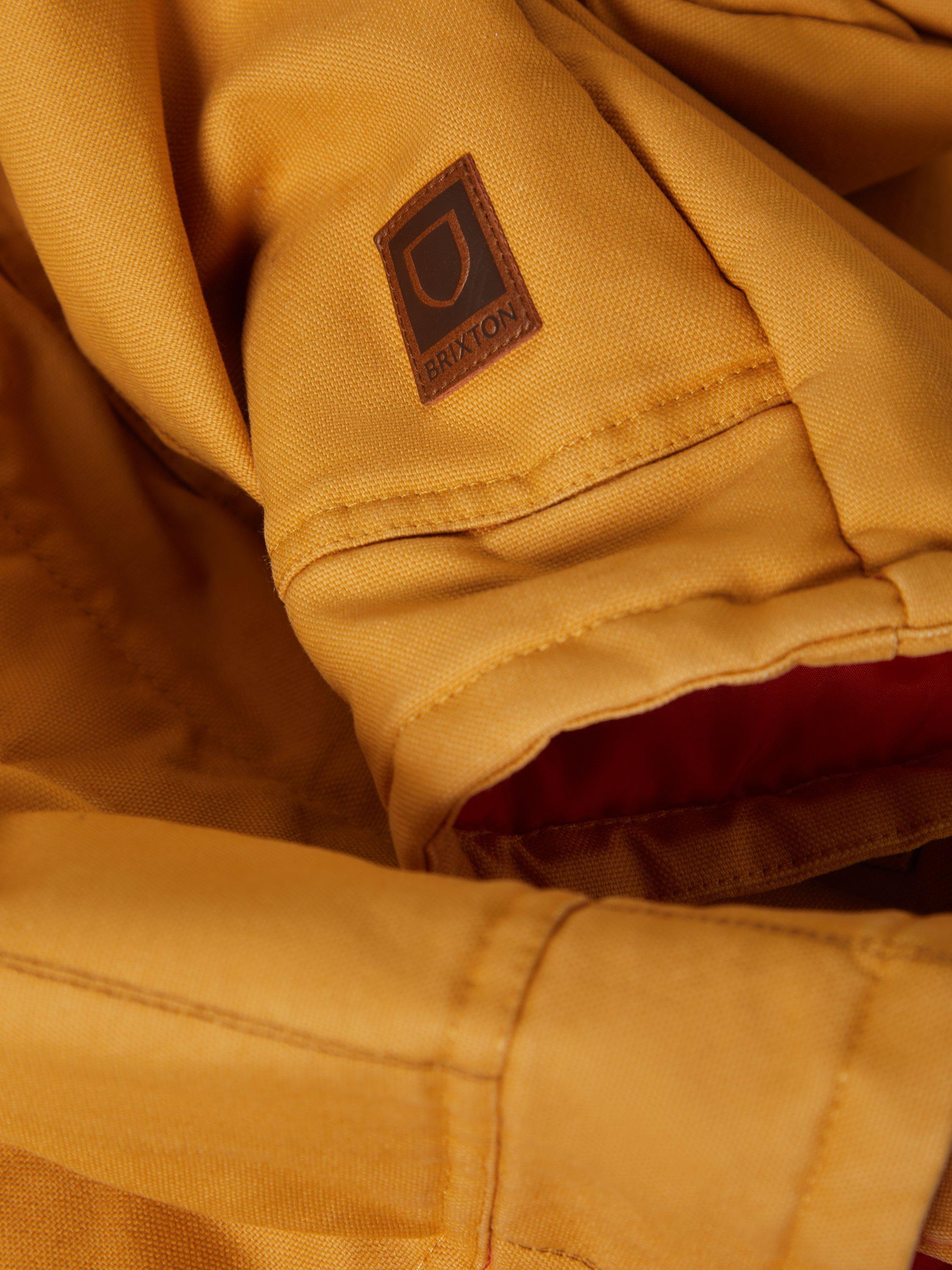 Product image 6 of 6, which shows Brixton Builders Ranch Cotton Blend Jacket, Spruce Yellow, S