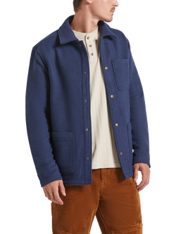 Brixton Brushed Wool Blend Chore Coat, Mood Indigo, Mood Indigo
