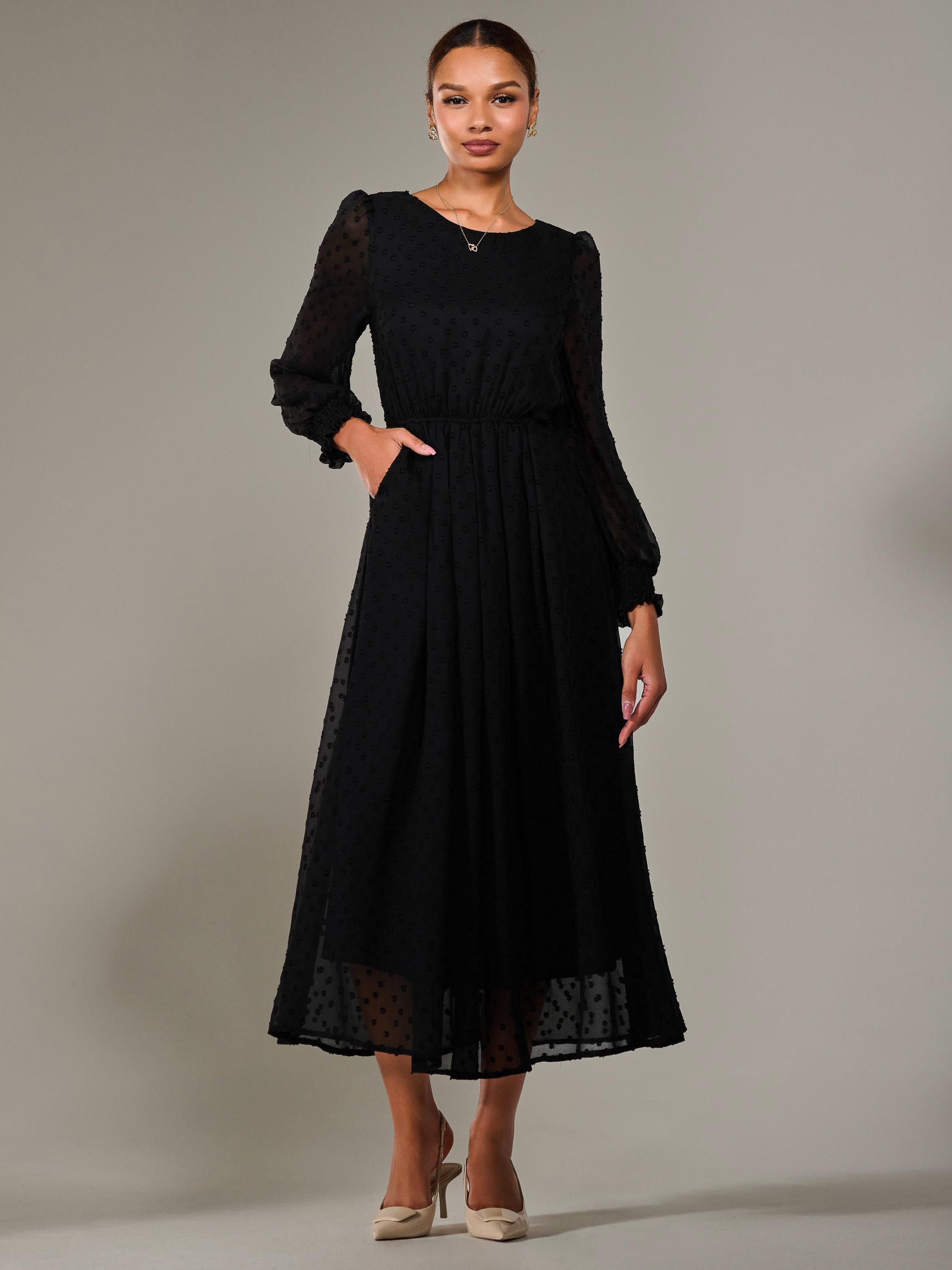 sachin and babi light blue dress Maeve Lyocell Blend Lace Detail Maxi Dress – Disturbia main image 1