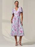 Jolie Moi Petite Mesh Midaxi Dress